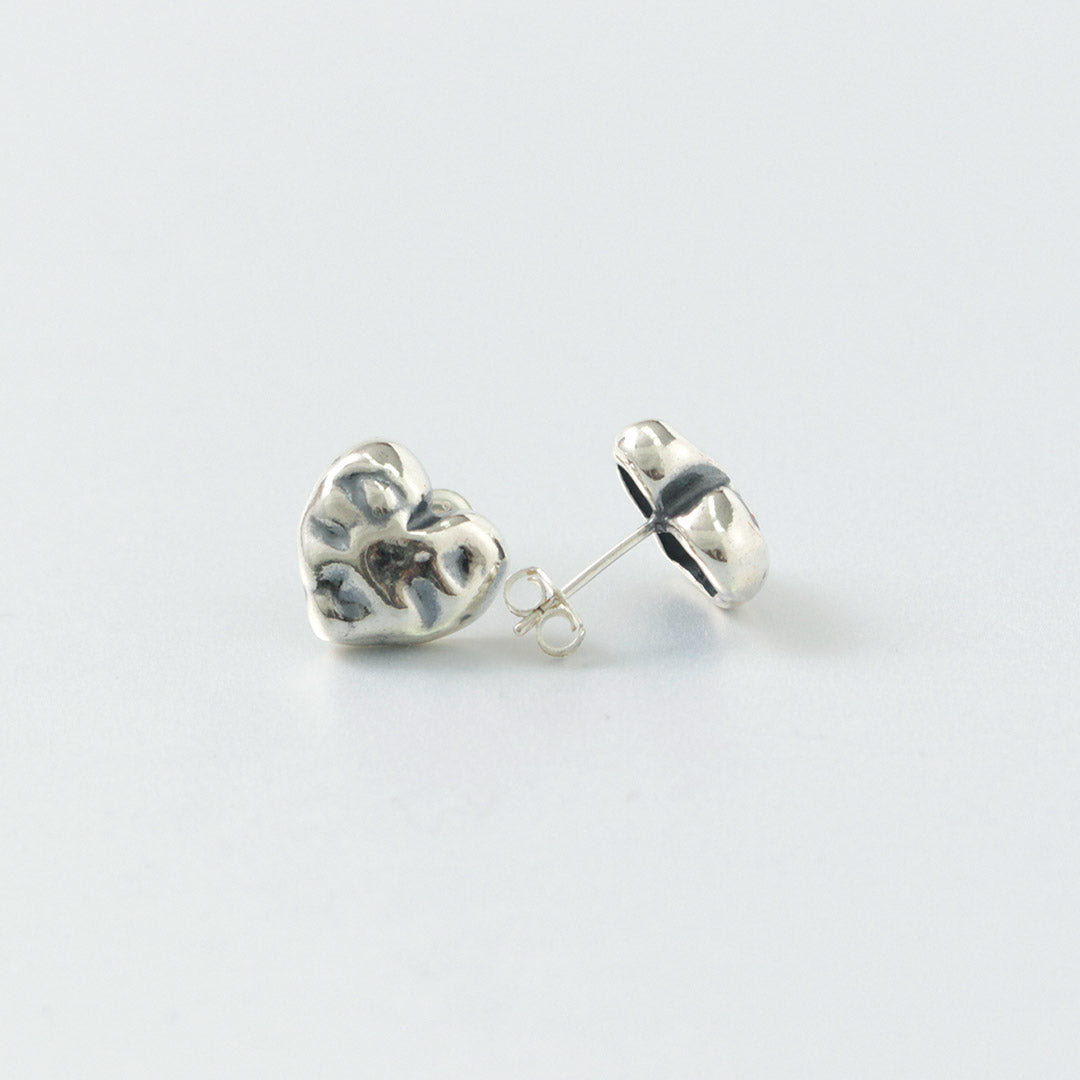 AURA（オーラ） ヴィンテージ ハートピアス / レディース シルバー925 アクセサリー Vintage Heart Pierce