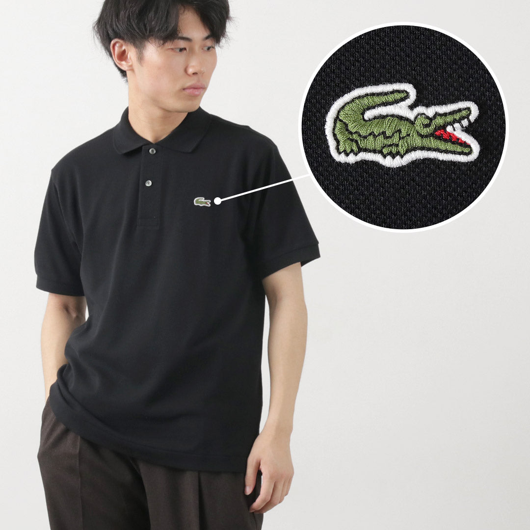 LACOSTE ラコステ ポロシャツ メンズ 半袖 鹿の子 L1212 CLASSIC FIT