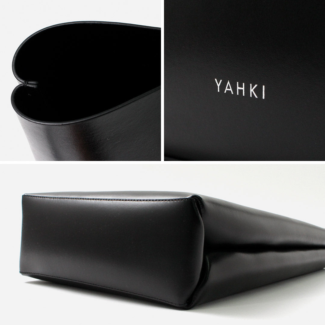 YAHKI（ヤーキ） ダブルハンドル レザートート / レディース A4 鞄 