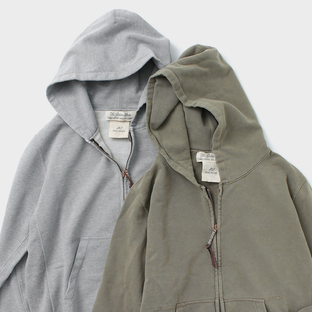 REMI RELIEF Color Special Order SP Processed Lined Zip Hoodie