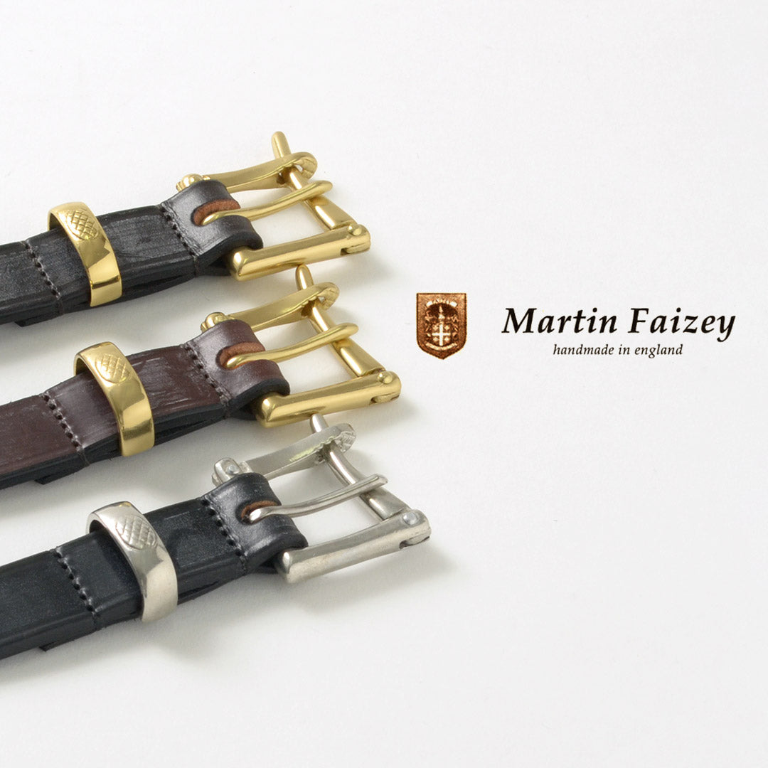 MARTIN FAIZEY (マーティンフェイジー） 1.0インチ（25mm）クイックリリースベルト レザーベルト / メンズ / 英国製 / 1.0  INCH QUICK RELEASE BELT