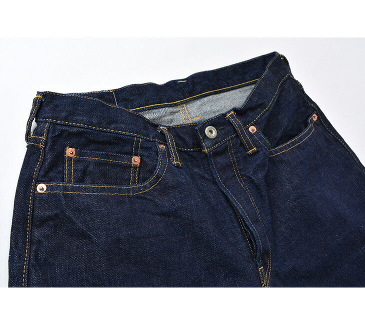 SANCA 15.5 oz. denim tapered 5P pants