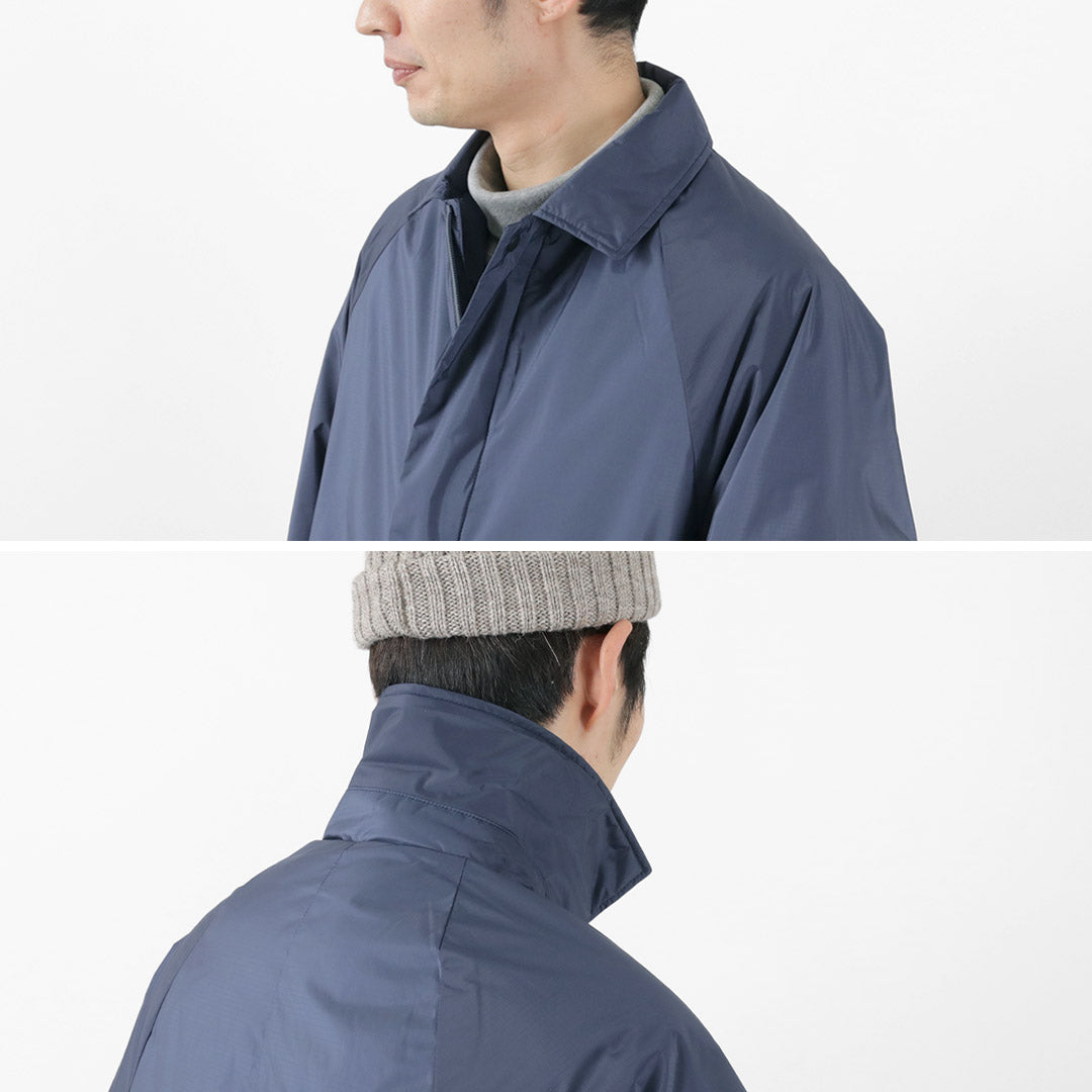 NANGA（ナンガ）オーロラ ステンカラー ダウンコート アウター メンズ バルカラー 撥水 リップストップ AURORA SOUTIEN  COLLAR DOWN COAT