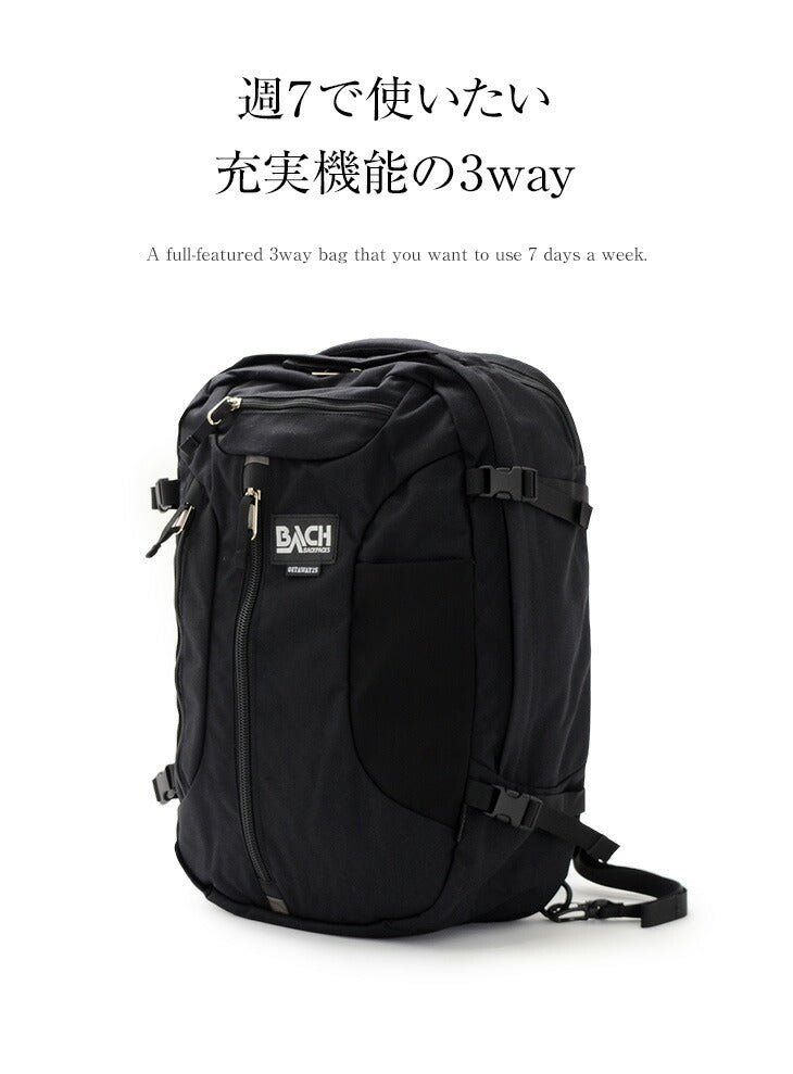 BACH backpacks GETAWAY 25 ゲッタウェイ ブラック