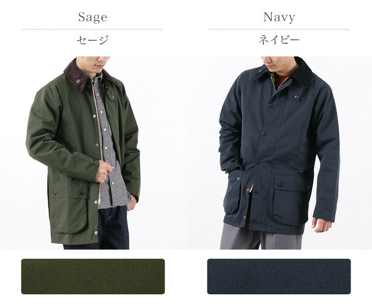 美品Barbour BEAUFORT SL 2LAYER  SL  ネイビー