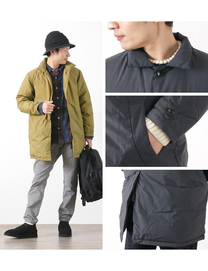 HAVE A GOOD DAY（ハブアグッドデイ） ダウンコート 130 / NANGA ナンガ / 撥水 / ステンカラー / メンズ / 日本製  / DOWN COAT 130