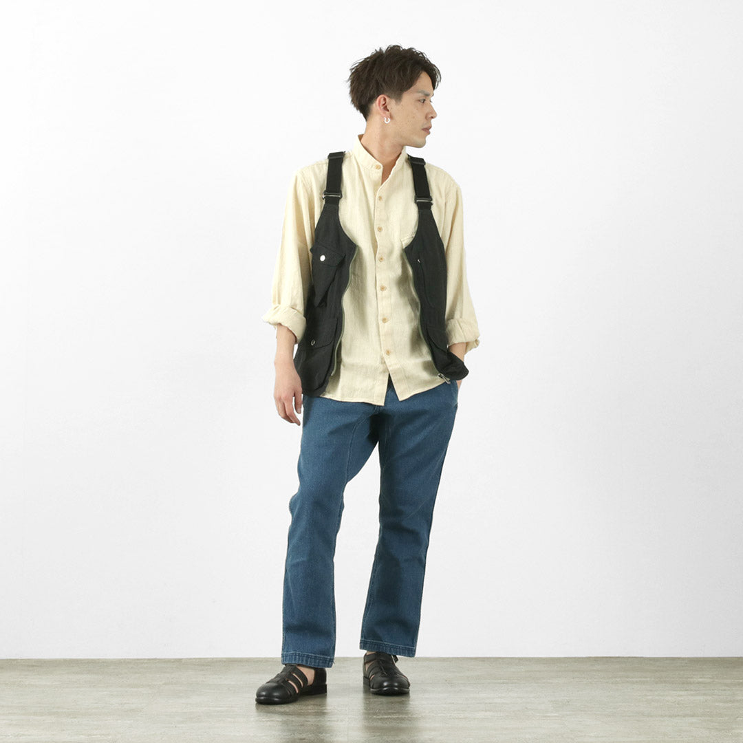 GOHEMP Hemp utility waistcoat