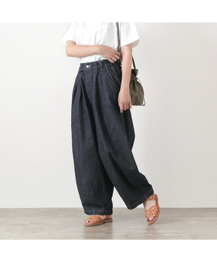 HARVESTY CIRCUS PANTS 10oz DENIM