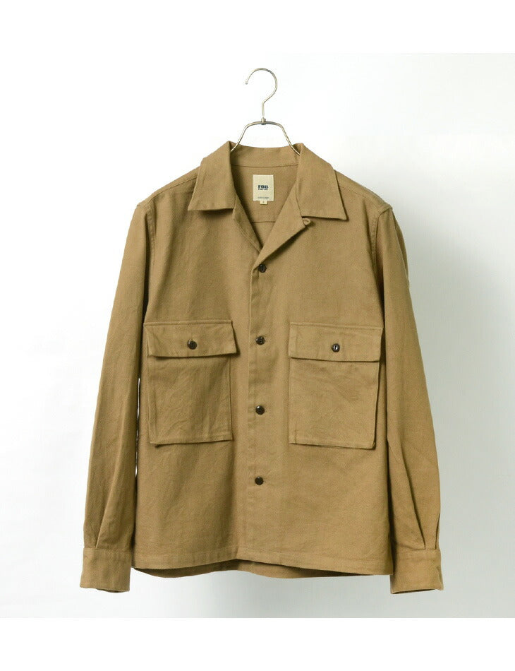 FOB FACTORY(FOBファクトリー） F3458 M-42 シャツジャケット / 長袖 / コットン / メンズ / 日本製 / M-42  SHIRT JACK