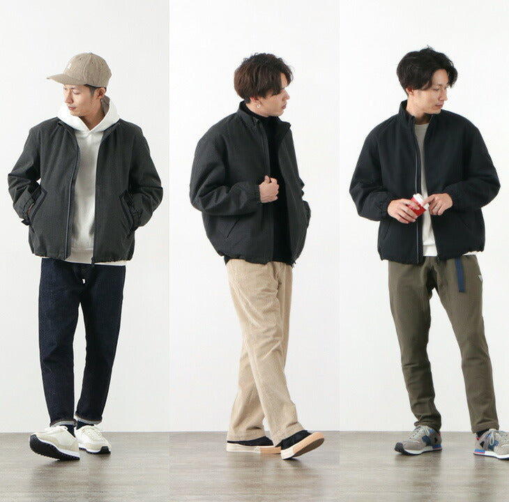 DESCENTE PAUSE- WOOL MIX 2.5L BLOUSON S37800円素材