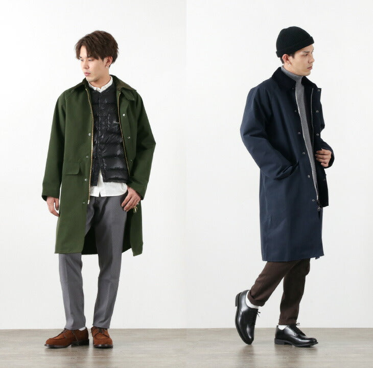 Barbour NEW BURGHLEY ネイビー 40 - アウター