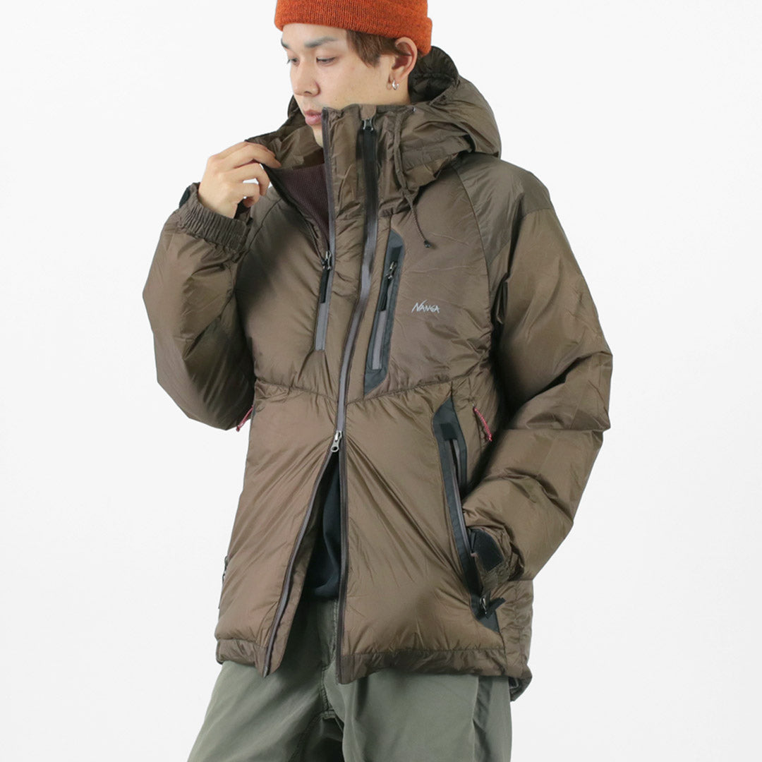 MENs M  ナンガ オーロラライト ダウン ジャケット AURORA LIGHT DOWN JACKET SPDX 860FP 防水 フーディ NANGA DNVY ダークネイビー ネイビー系