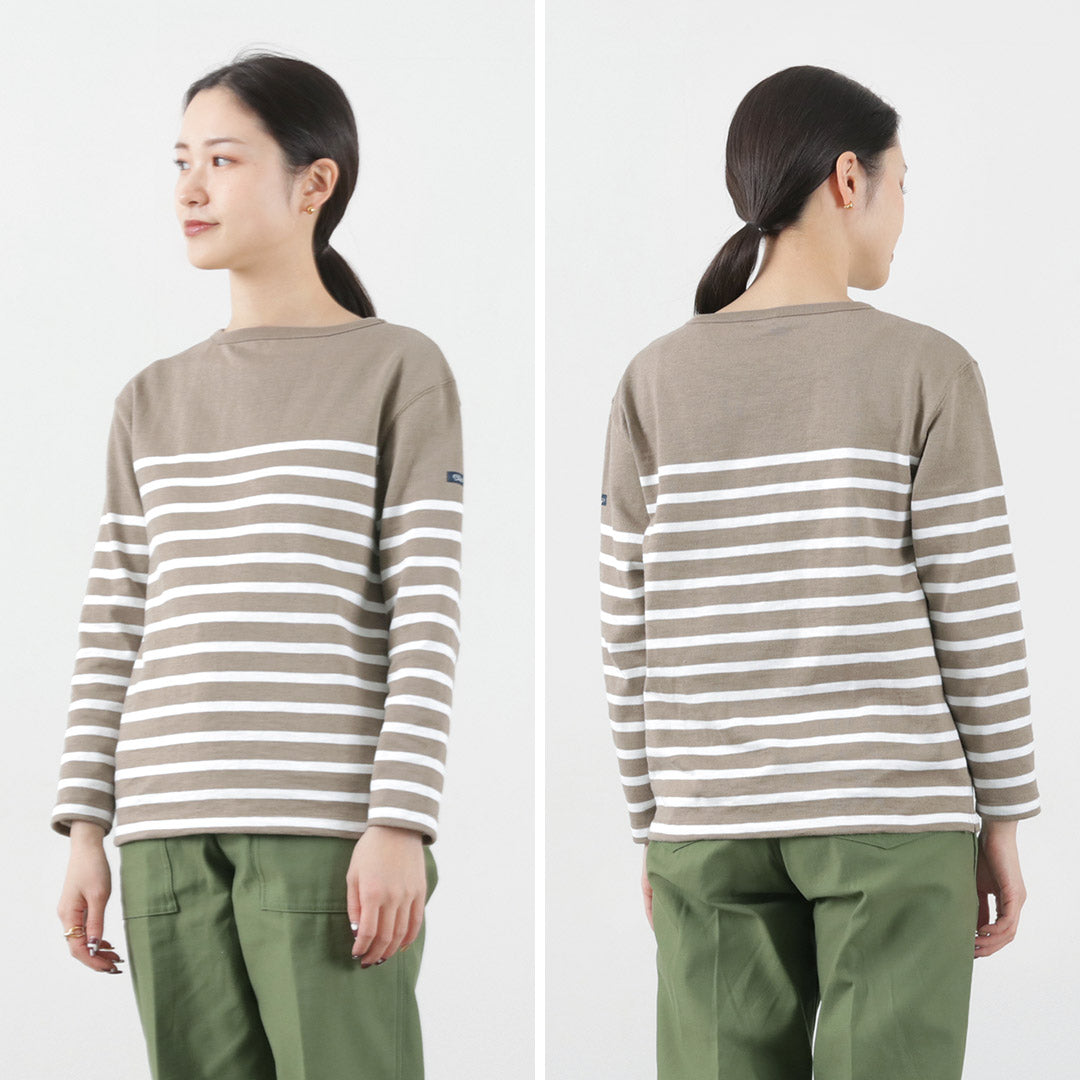 TIEASY HDCS Katanuki striped basque shirt