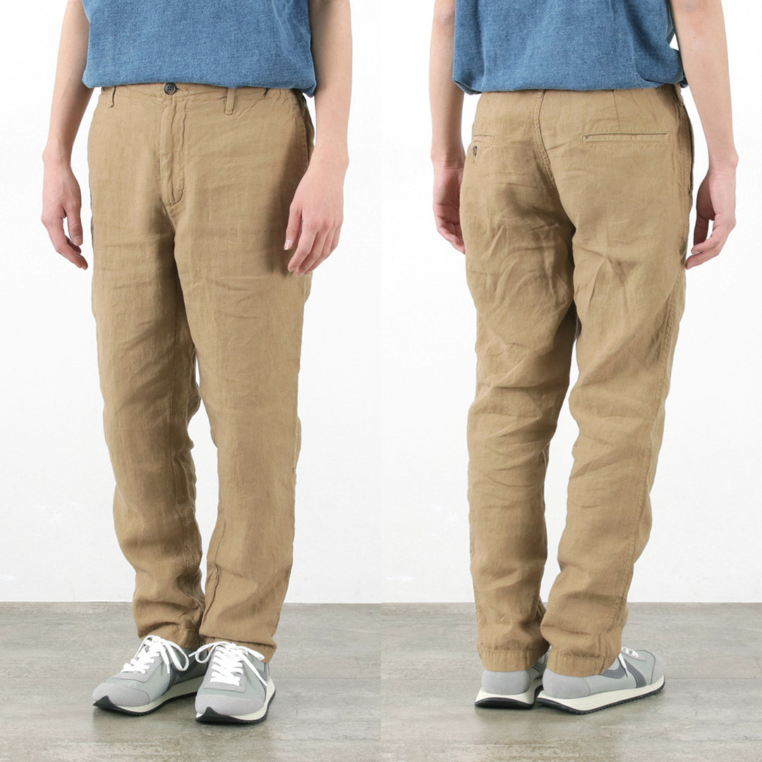 FOB FACTORY F0498 Hemp easy pants