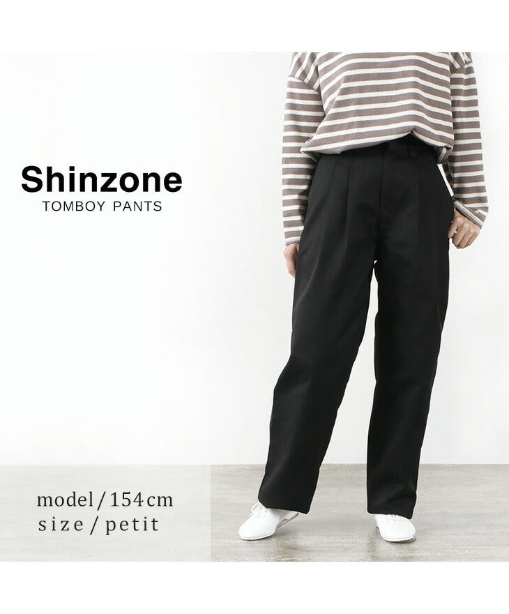 サイズ38【Shinzone / シンゾーン】TOMBOY PANTS ツータック38