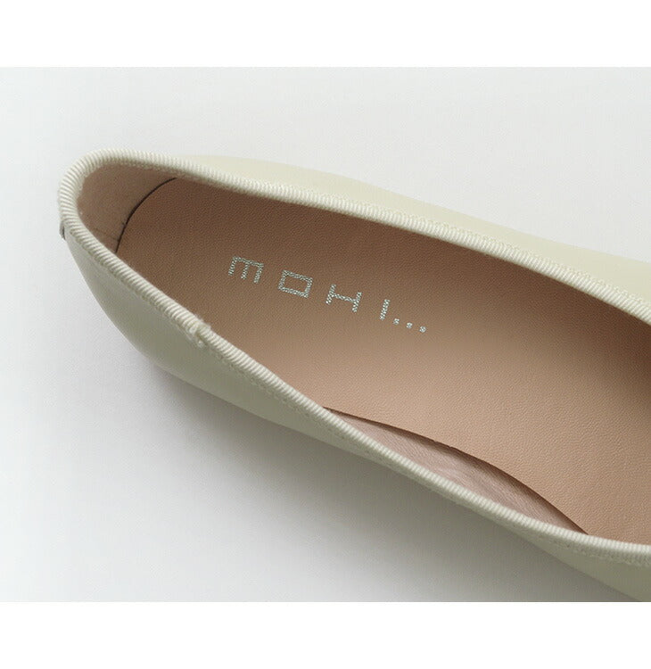 30％OFF】MOHI（モヒ） レザー スクエア バレエシューズ / シューズ