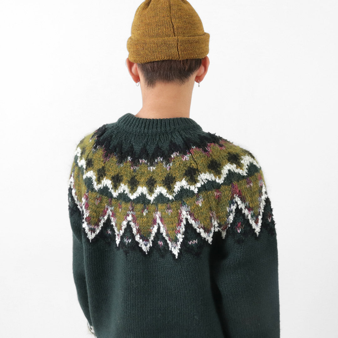 COOHEM MOHAIR NORDIC KNIT-