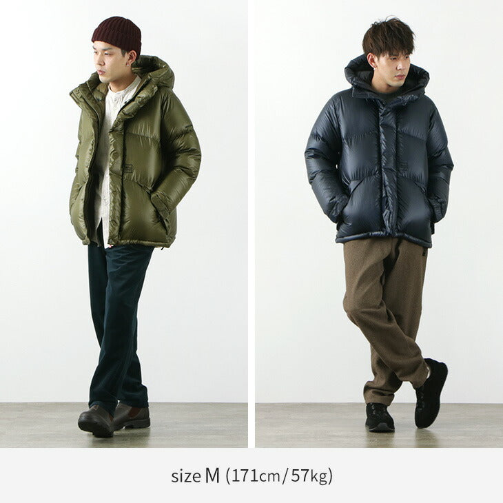 WOOLRICH（ウールリッチ） パーテックス ダイアモンド ヒューズ ダウン パーカー / WOOLRICH OUTDOOR / メンズ / フード  / アウトドア タウンユース / 撥水 / 軽量 / 高耐久 / リサイクル / WJOU0063 / DIAMOND DOWN PARKA