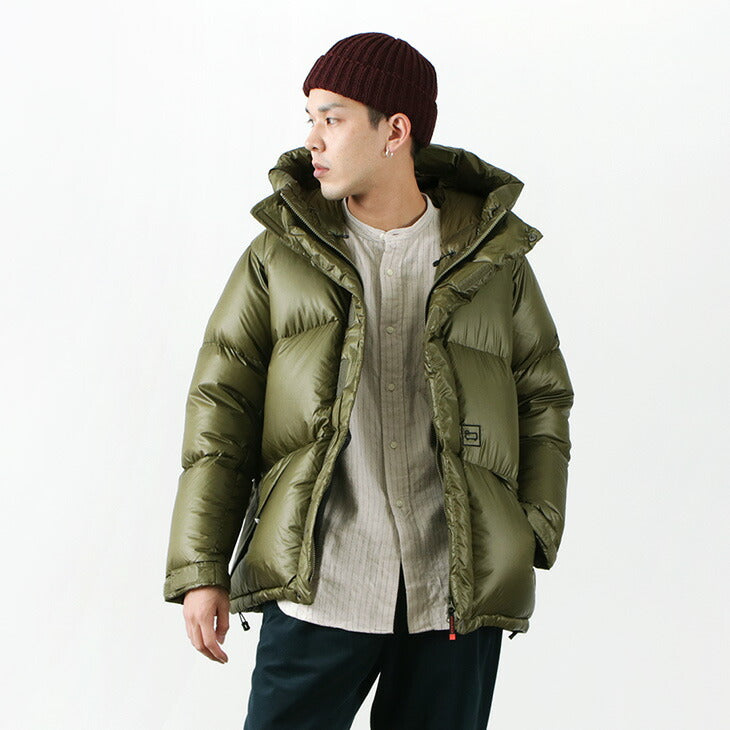 WOOLRICH（ウールリッチ） パーテックス ダイアモンド ヒューズ ダウン パーカー / WOOLRICH OUTDOOR / メンズ / フード  / アウトドア タウンユース / 撥水 / 軽量 / 高耐久 / リサイクル / WJOU0063 / DIAMOND DOWN PARKA