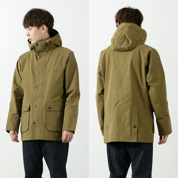 Barbour　HOODED WATERPROOF BEDALE SL