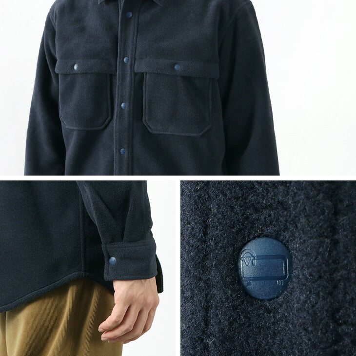 【30％OFF】WOOLRICH（ウールリッチ） フリース スタッグ シャツ / シャツジャケット / ライトアウター / メンズ / 保温 吸収速乾  / アウトドア / WJSI0025 / FLEECE STAG SHIRT【セール】