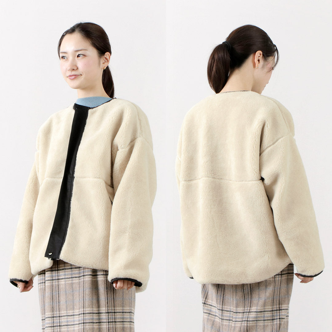 期間限定30％OFF】MAO MADE（マオメイド） ベアー ボア ショート丈ノー