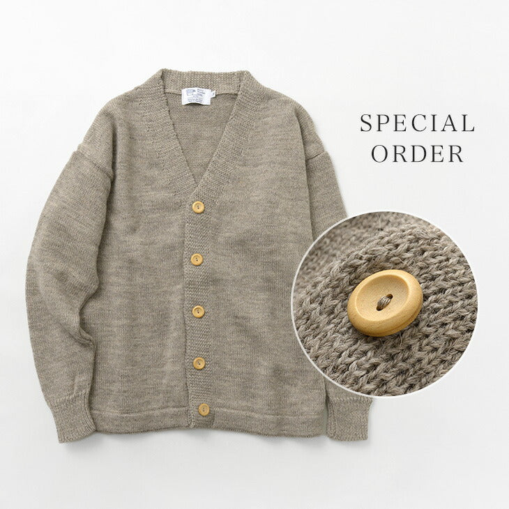 タグ付きKERRY WOOLLEN MILLES別注カーディガン-