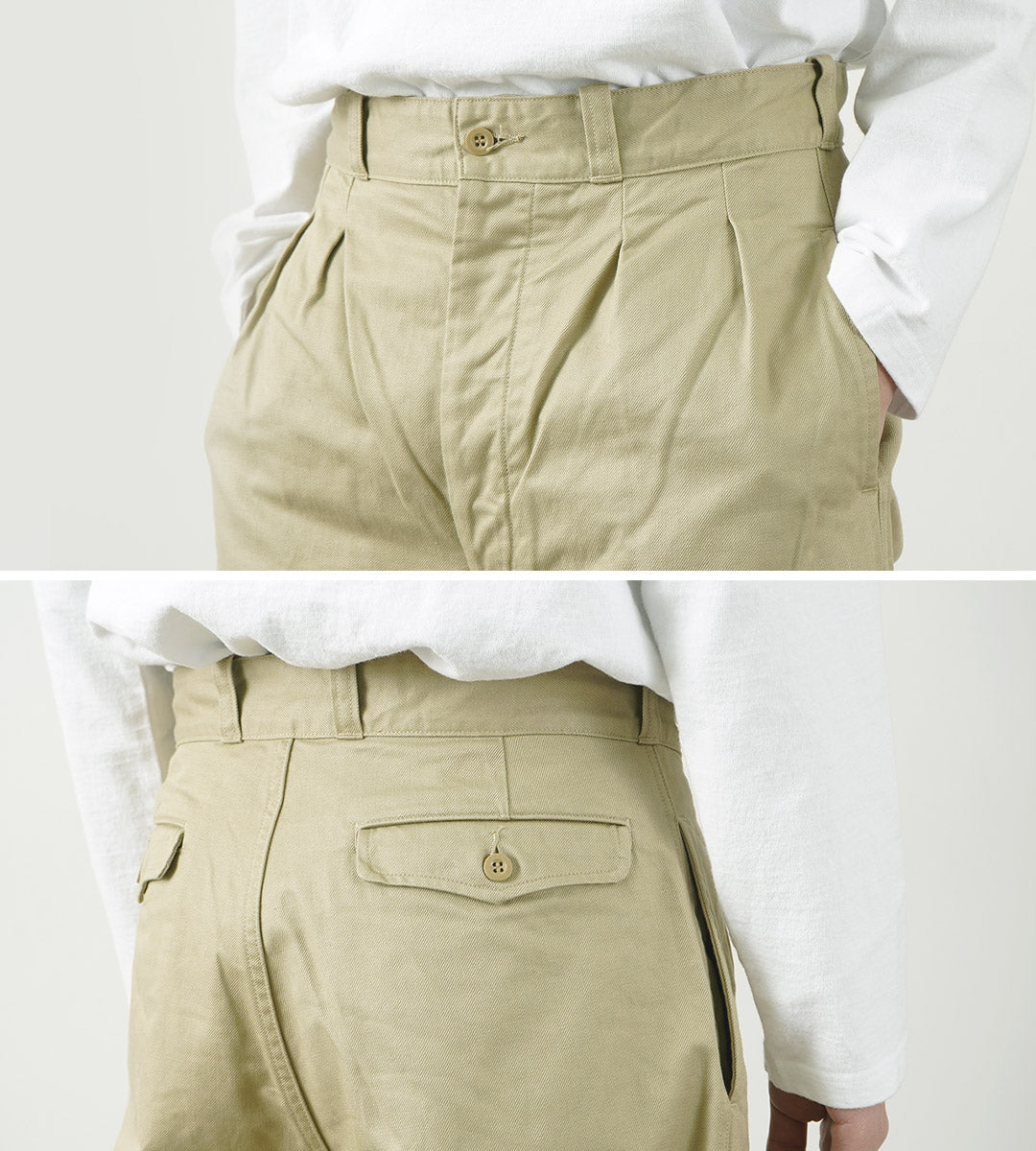 【30％OFF】FOB FACTORY（FOBファクトリー） F0512 フレンチアーミーチノ / ミリタリー / テーパード / メンズ / 日本製  / M-52 FRENCH ARMY CHINO【セール】