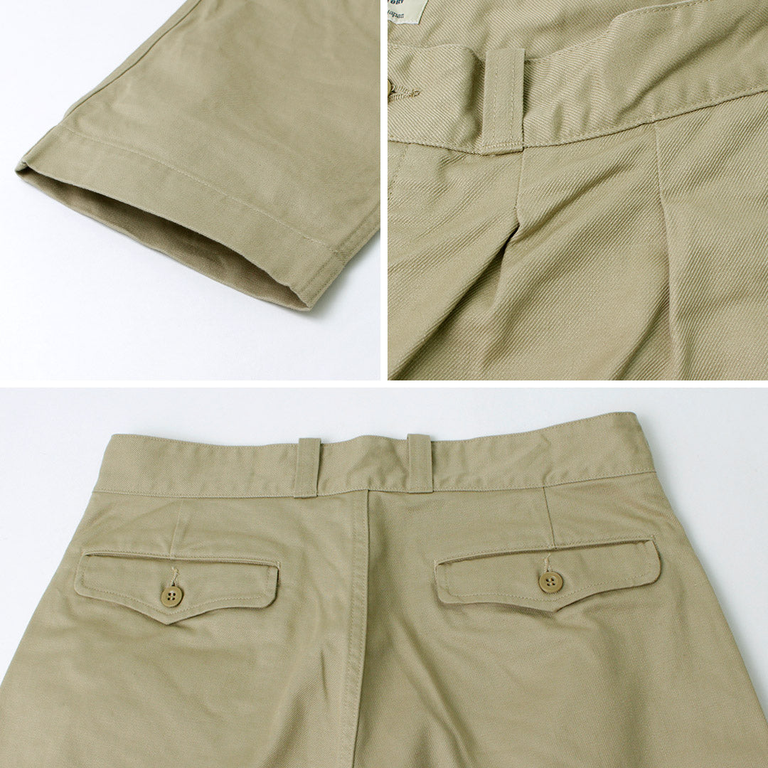 【30％OFF】FOB FACTORY（FOBファクトリー） F0512 フレンチアーミーチノ / ミリタリー / テーパード / メンズ / 日本製  / M-52 FRENCH ARMY CHINO【セール】