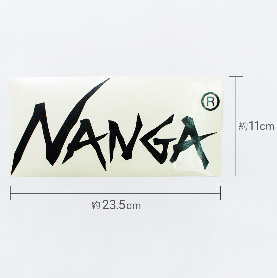 NANGA ステッカー12cm (まとめ買い割引) - 寝袋