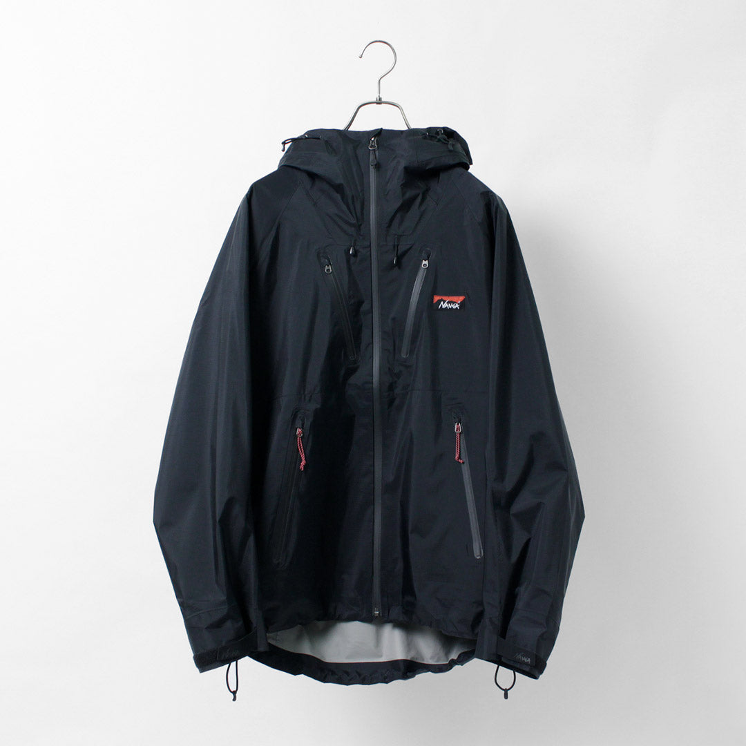 NANGA（ナンガ） オーロラ 2.5L トレック シェルパーカー / メンズ ライトアウター 防水 透湿 AURORA TEX 2.5LAYER  TREK SHELL PARKA