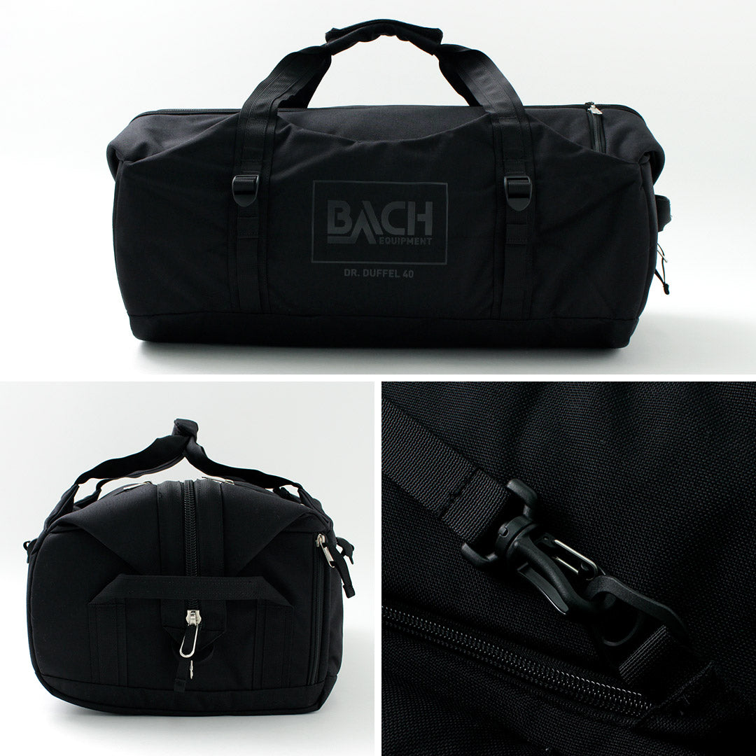 バッハ BACH DR.DUFFEL40 ボストンバッグ リュックサック 黒