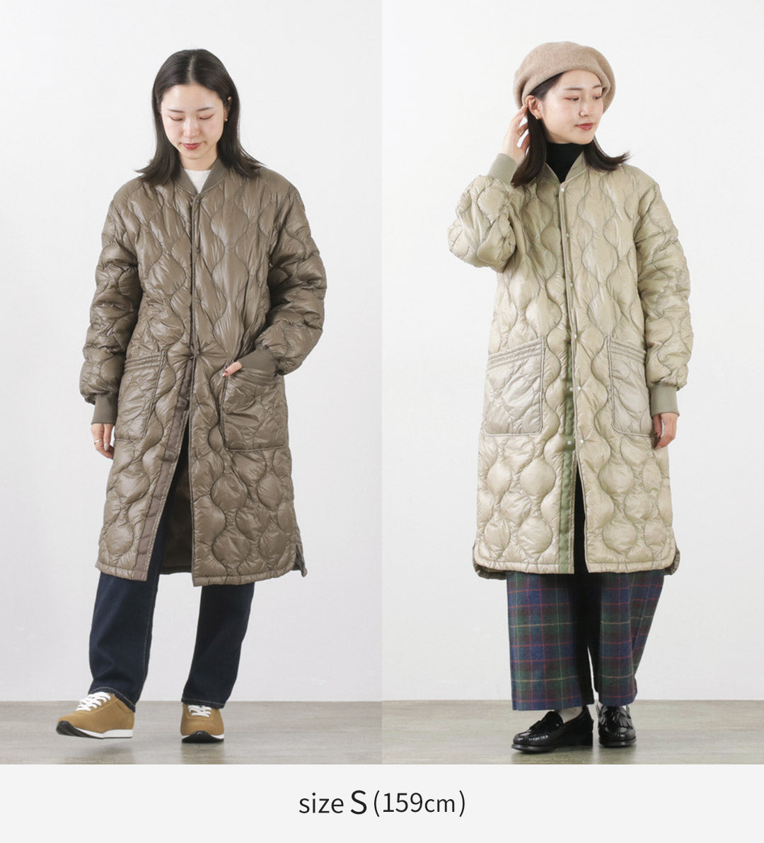 NANGA（ナンガ） オニオンキルト ダウン ハーフコート アウター メンズ レディース ユニセックス アウトドア ロングコート ONION  QUILT HALF COAT