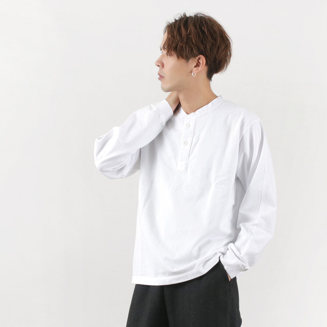 GOOD ON（グッドオン） L/S ヘビー ヘンリーT メンズ トップス 長袖 T