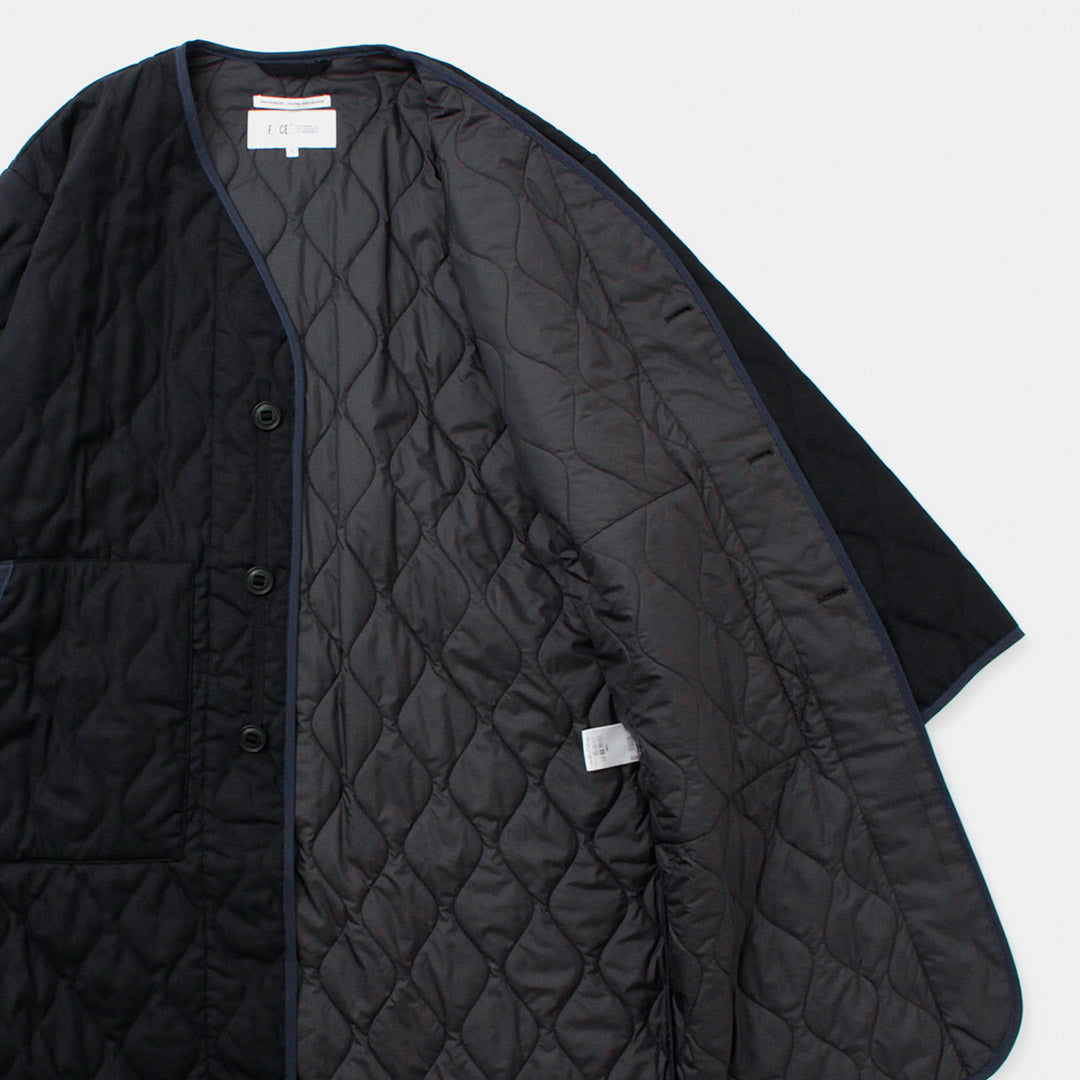 F/CE. wool quilt liner jacket