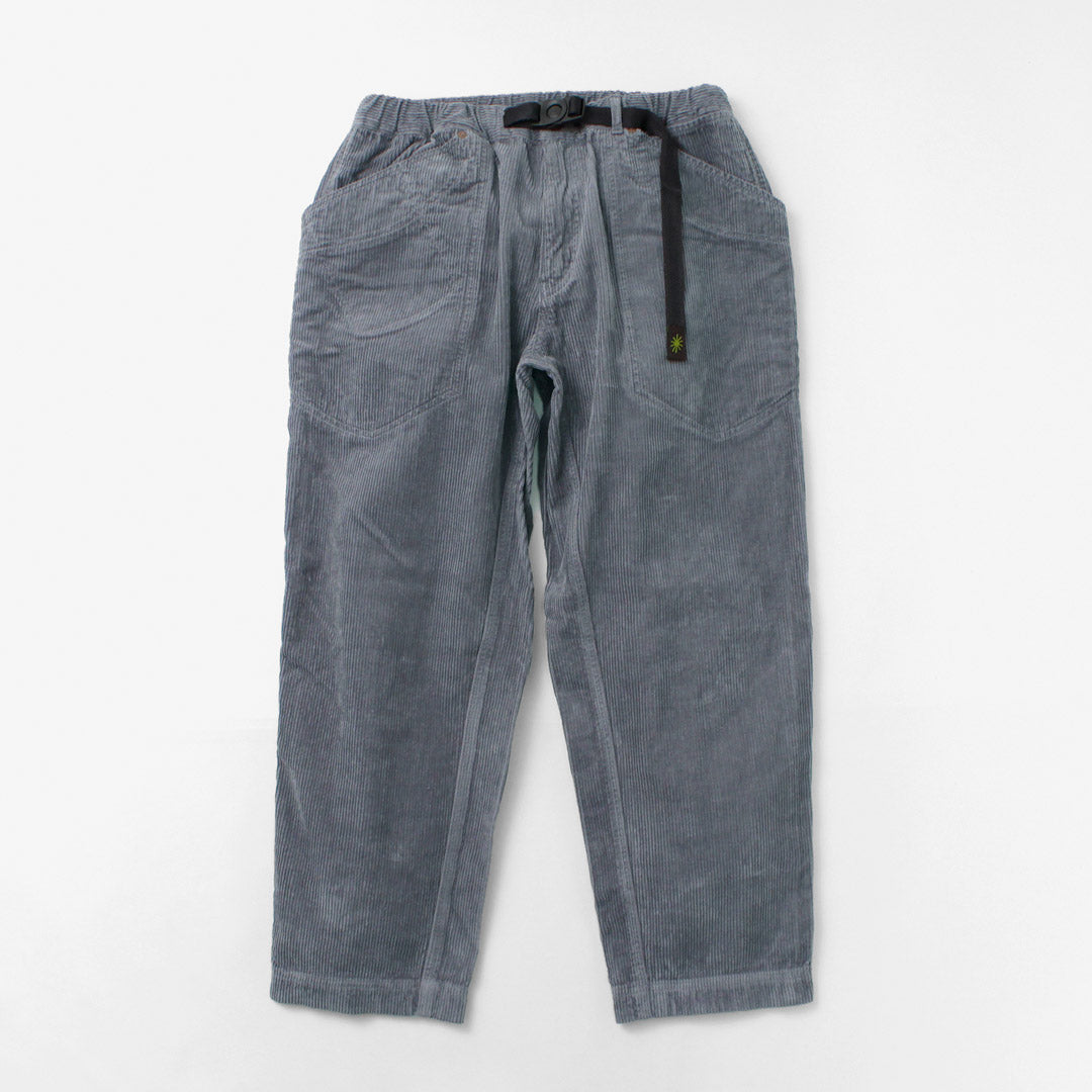 GOHEMP Hemp Corduroy Traveler Easy Pants Wide Tapered