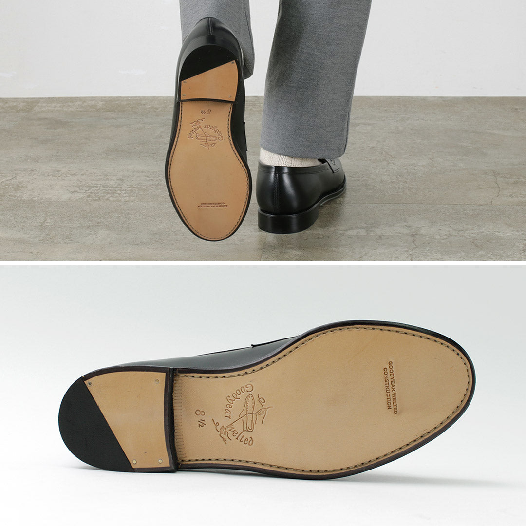 JALAN SRIWIJAYA（ジャランスリウァヤ） Garuda ガルーダ コインローファー メンズ レザーシューズ 革靴 ドレス ビジネス  Garuda penny loafers Studded sole