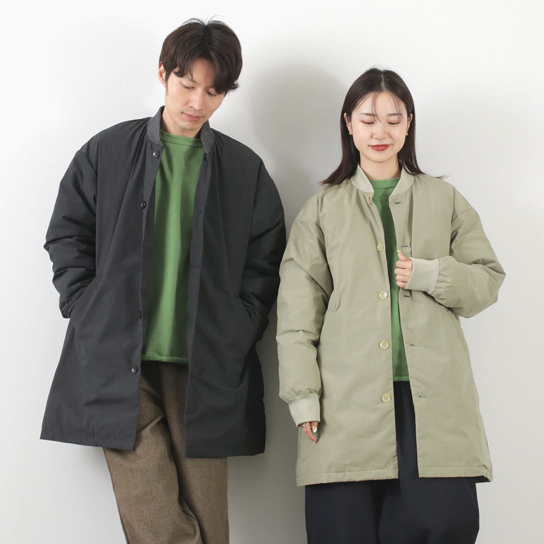 【30％OFF】HAVE A GOOD DAY（ハブアグッドデイ） hgd-300 リブカラー ダウンコート メンズ レディース ユニセックス  アウター ナンガ NANGA 焚火 燃えにくい 難燃 日本製 アウトドア RIB COLLAR DOWN COAT【セール】