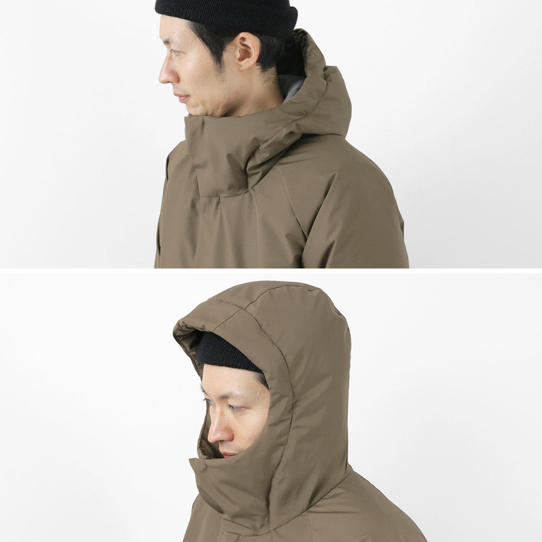 ＋phenix（プラスフェニックス） フーディ ダウンコート GTX メンズ アウター ゴアテックス ビジネス 長袖 HOODIE DOWN COAT  GTX