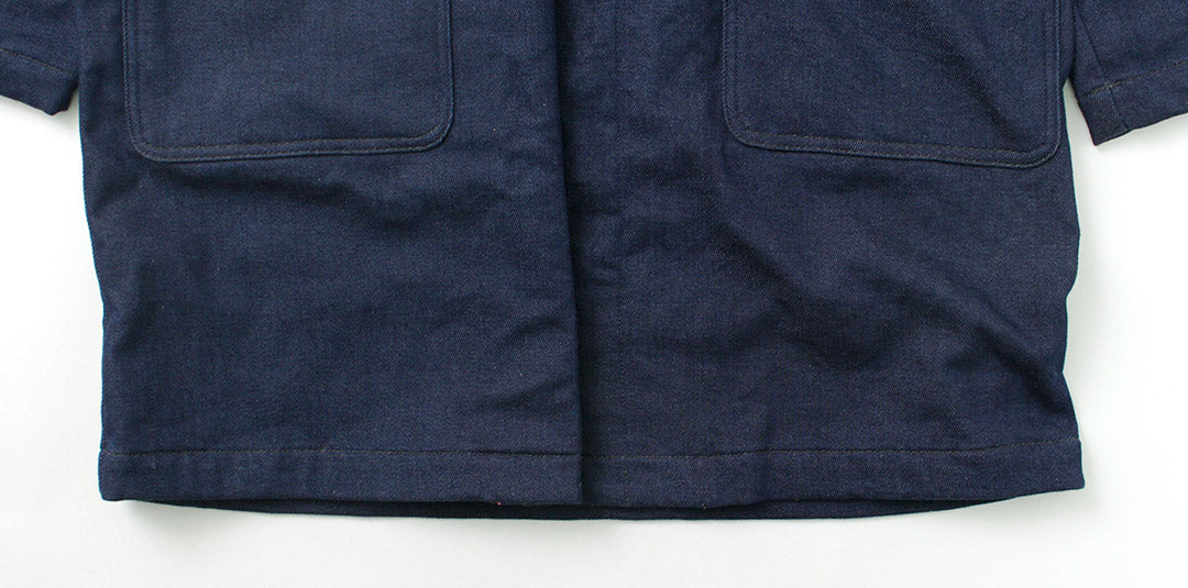 FOB FACTORY Indigo Duffle Coat