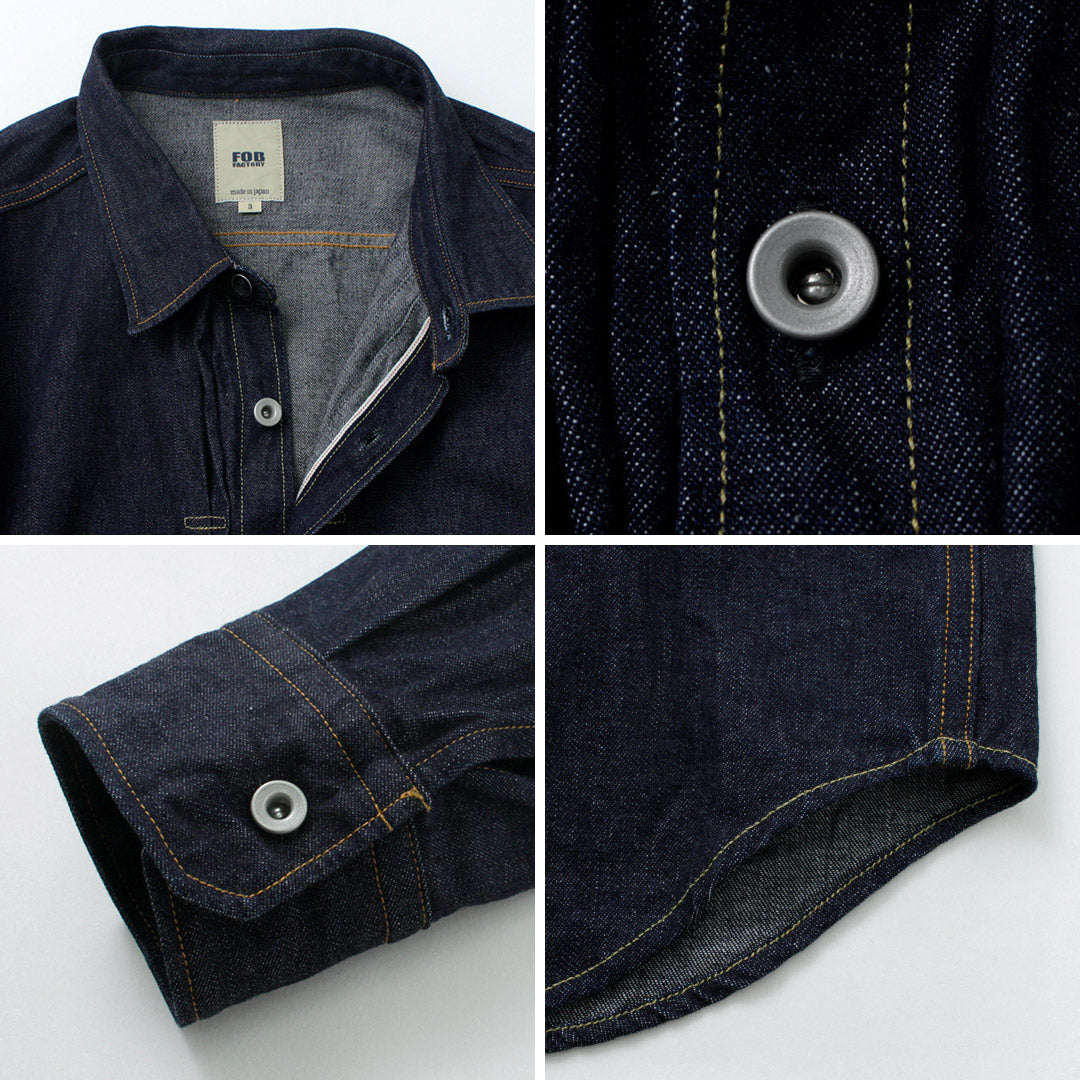 FOB FACTORY Denim Cole Minor shirt