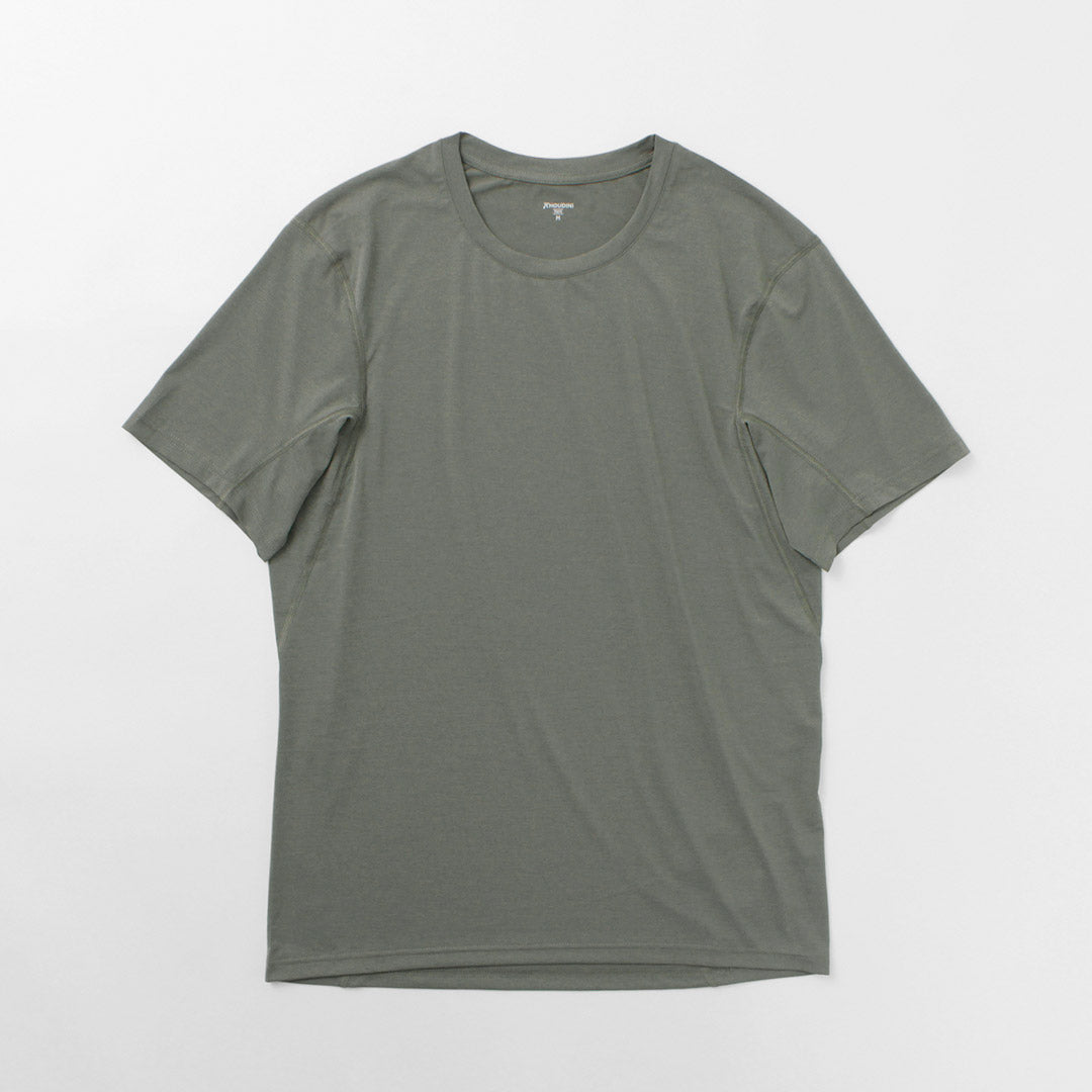 HOUDINI（フーディニ） MS ペースエアー / メンズ トップス Tシャツ 半袖 軽量 速乾 アウトドア スポーツ キャンプ フェス MS  Pace Air Tee