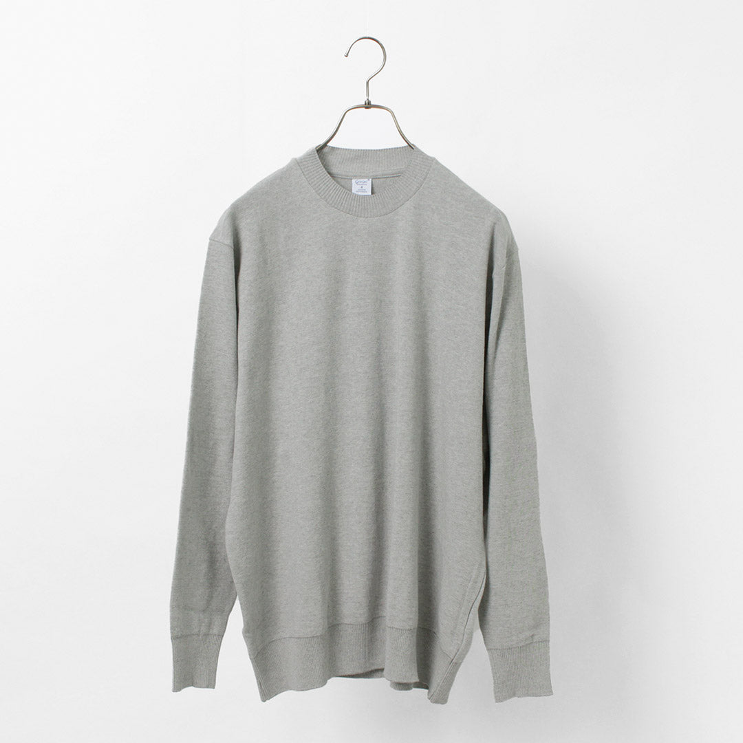 GICIPI Riccio Riccio Crew Neck Relaxed Fit Long Sleeve Knit Sewn