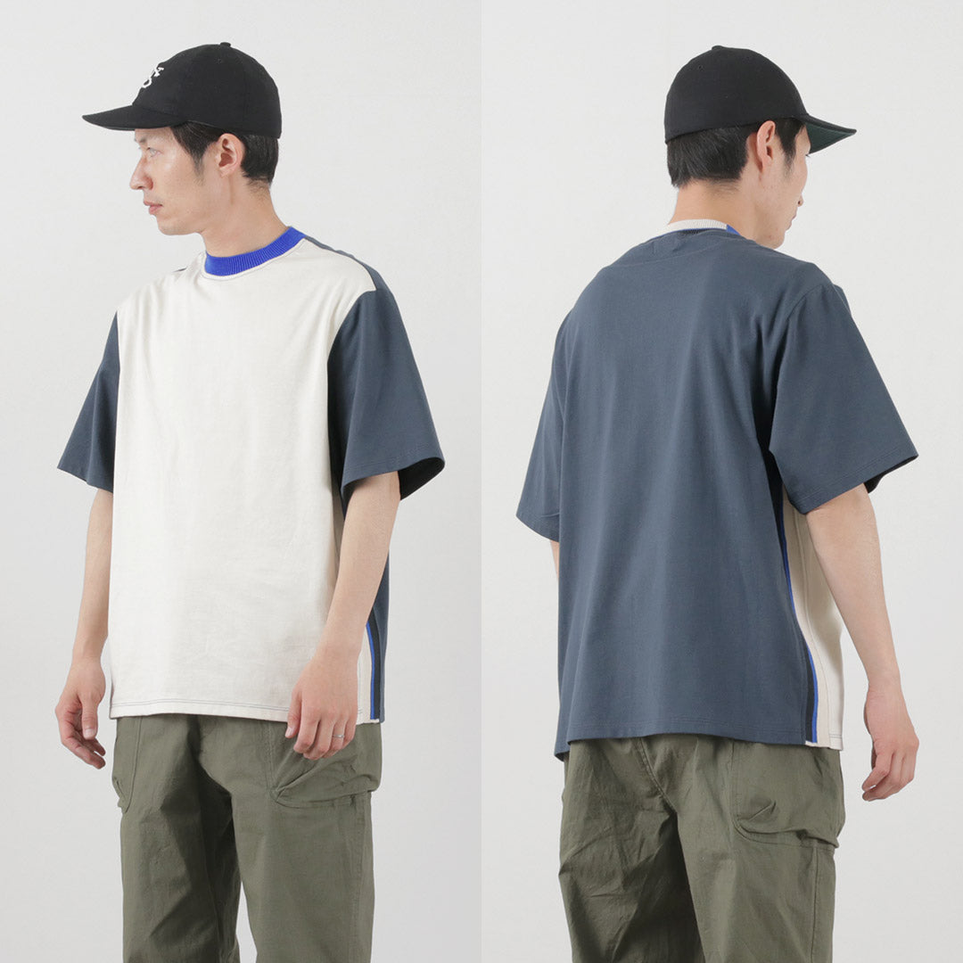 ★ダブルB★半袖Tシャツ★130★サイドアクセント★ミキハウス★日本製★新品★キッズ服男の子用(90cm~)