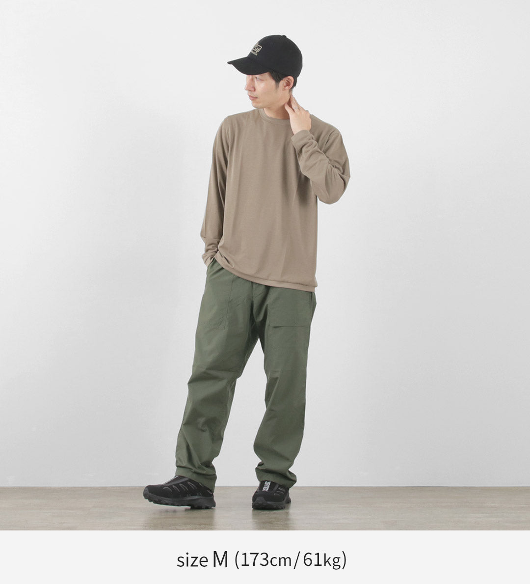 WOOLRICH（ウールリッチ） リサイクルナイロン ランチパンツ / イージーパンツ 無地 薄手 メンズ RECYCLE RANCH PANTS