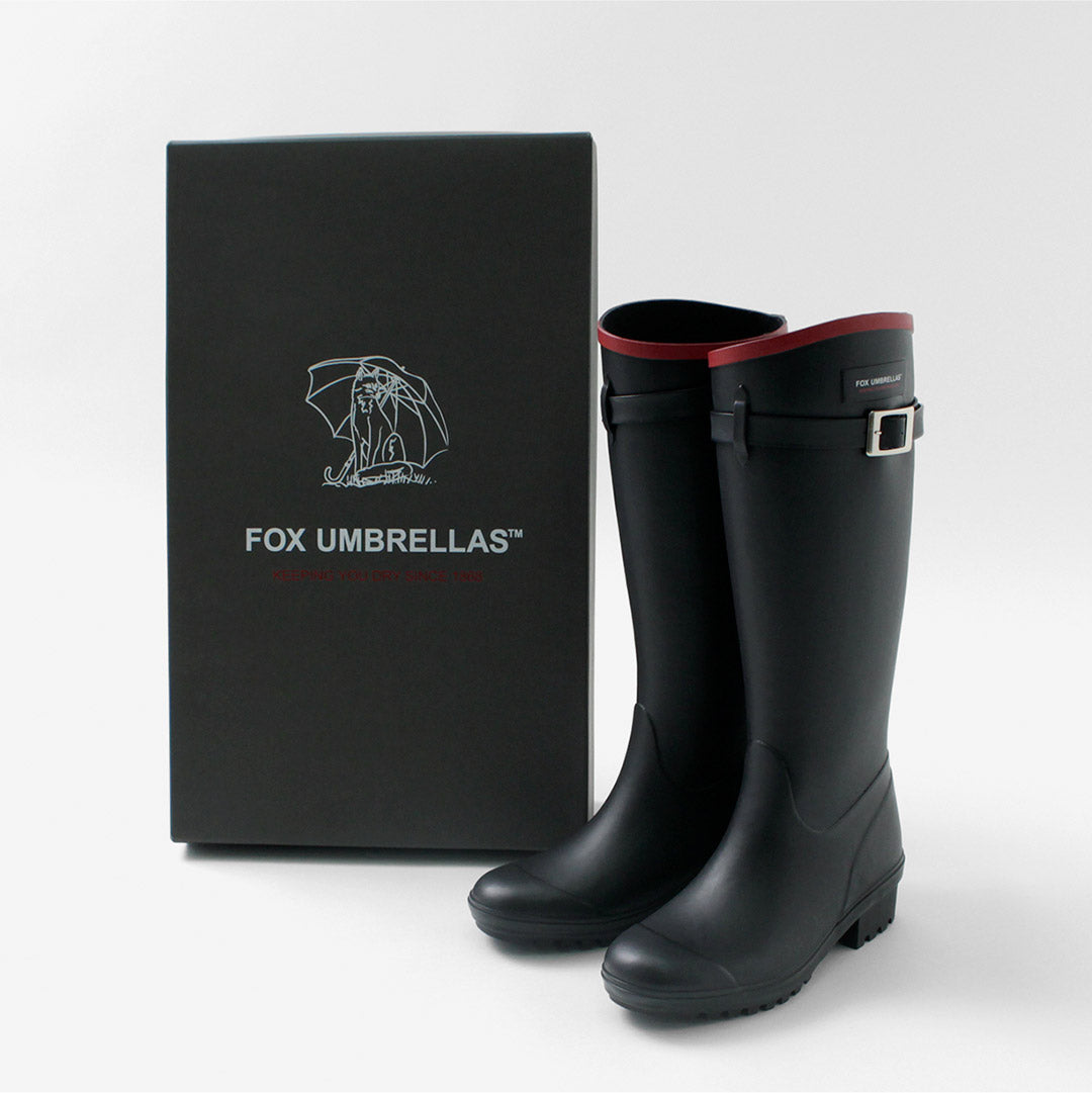 【30％OFF】FOX UMBRELLAS（フォックスアンブレラズ） ロングブーツ / レディース 靴 レインブーツ 日本製 防水 長靴 WOMENS  LONG BOOTS【セール】