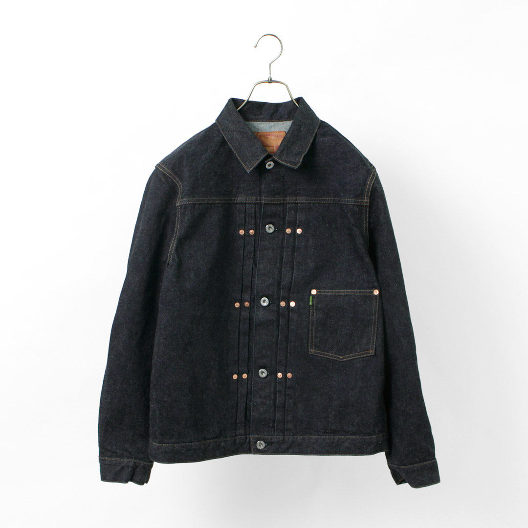 FOB FACTORY（FOBファクトリー） F2432 セルヴィッチ 14.75oz ガレージ ...