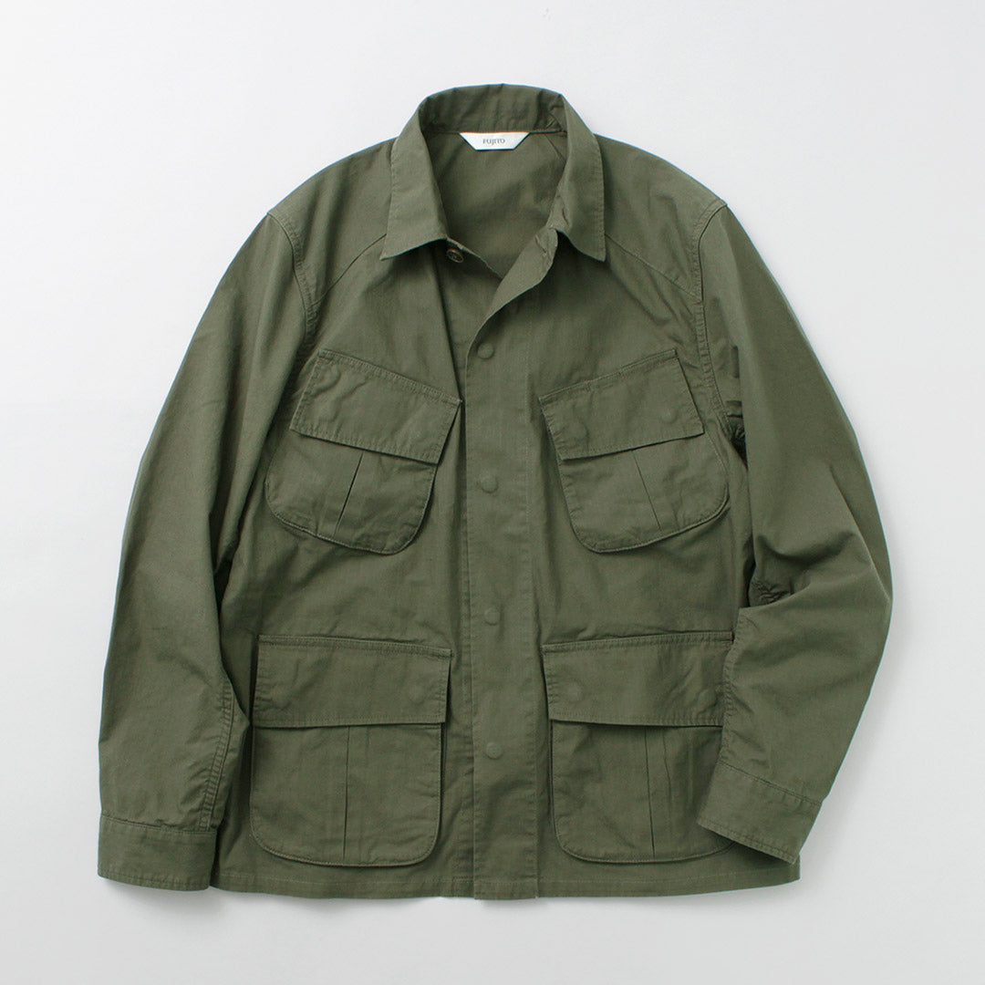 FUJITO Jungle Fatigue Jacket Camo-