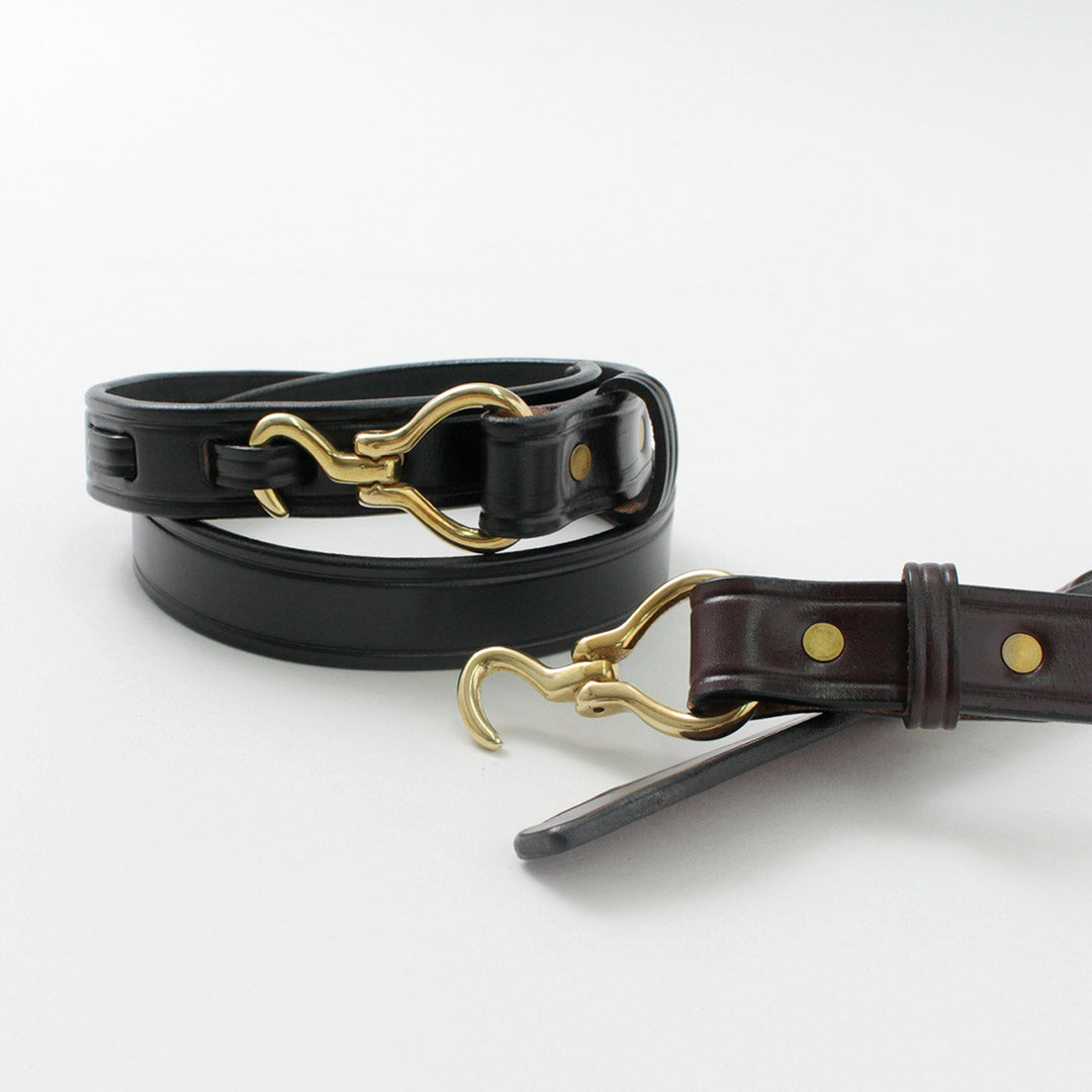 TORY LEATHER（トリーレザー） ミニ フーフピック ベルト / メンズ 本革 細め カジュアル Mini Hoof Pick Belt