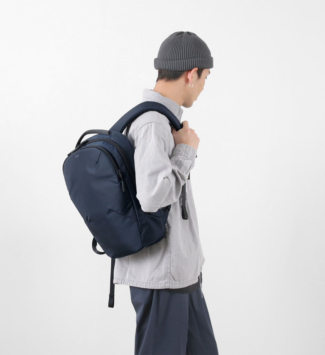 AER slim backpack ビジネスリュック バックパック スリム 黒